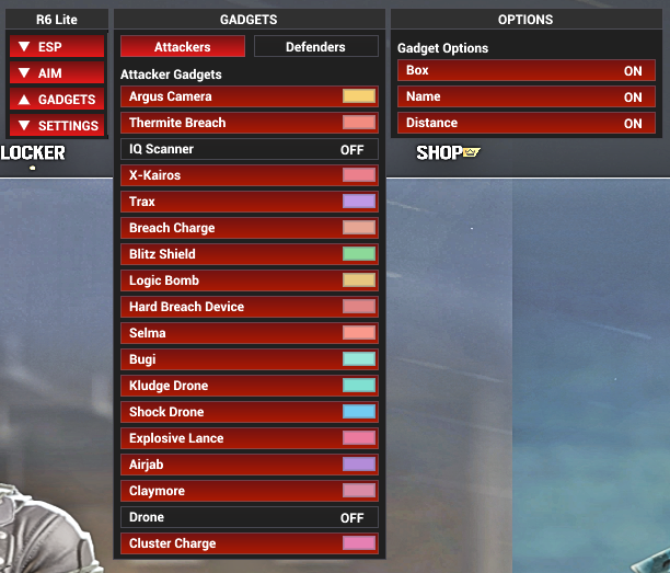 R6 Calamari External